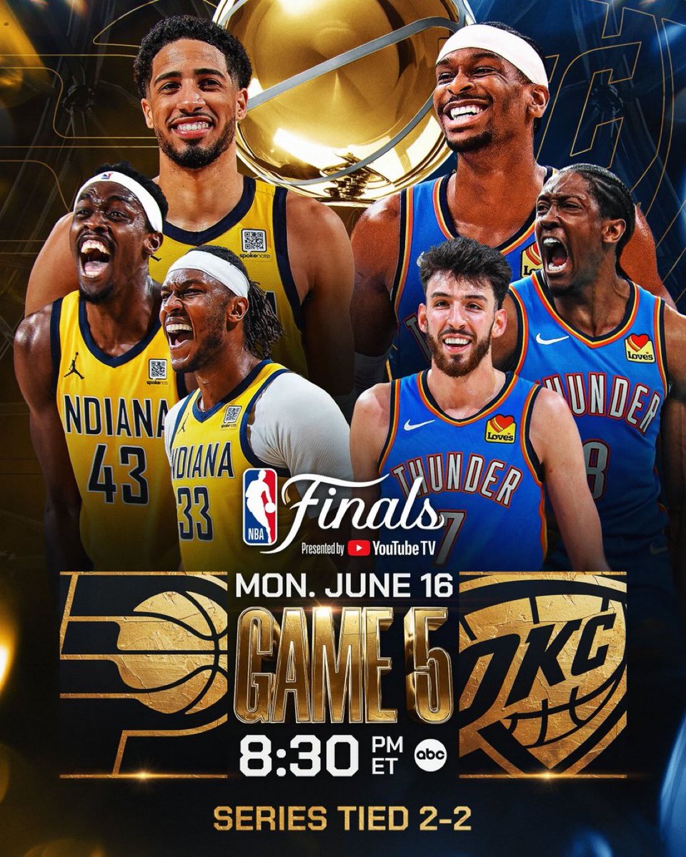 You're going to make A LOT of $ betting on Game 5 today 🔮