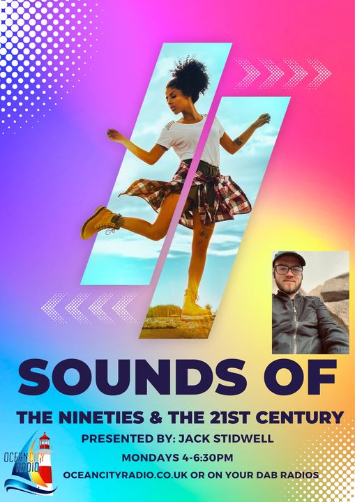 Join us from 4pm to 6.30pm every Monday for 'Sounds of the Nineties and 21st Century' show with Jack Stidwell. Listen here : oceancityradio.co.uk or find us on DAB+ at OCEAN CT #Plymouth #radio #community 📻🎵🎤