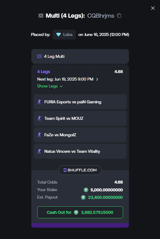 Loba Rewards (@lobarewards) on Twitter photo 🚨 BIG BET FOR THE CS2 AUSTIN MAJOR PLAYOFFS 🚨
I got these teams to win : FURIA, Spirit, FaZe & Vitality 🤞
If i WIN this bet, i will be doing a $1000 GIVEAWAY split on a few people that RETWEET this post + follow
<a href="/lobarewards/">Loba Rewards</a>😘 (entries end the day 1st match starts) 🚨 BIG BET FOR THE CS2 AUSTIN MAJOR PLAYOFFS 🚨
I got these teams to win : FURIA, Spirit, FaZe & Vitality 🤞
If i WIN this bet, i will be doing a $1000 GIVEAWAY split on a few people that RETWEET this post + follow
<a href="/lobarewards/">Loba Rewards</a>😘 (entries end the day 1st match starts)