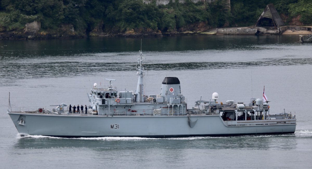 Kevin Kelway, BCAc (@rockhoppas) on Twitter photo Portsmouth based <a href="/HMSCattistock/">HMS Cattistock</a> spotted leaving the sound this morning on our live webcam. westwardshippingnews.com
contact@westwardshippingnews.com Portsmouth based <a href="/HMSCattistock/">HMS Cattistock</a> spotted leaving the sound this morning on our live webcam. westwardshippingnews.com
contact@westwardshippingnews.com