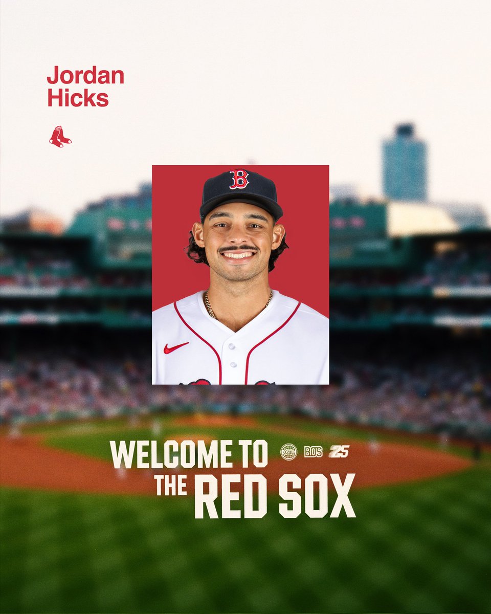 Hoşgeldin Jordan Hicks!