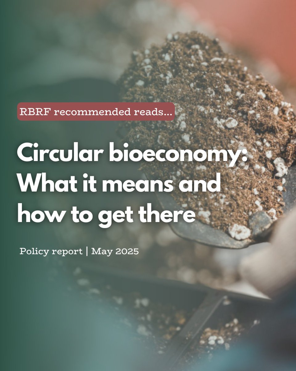 RuralBioReFarm's tweet image. #Biobased Mondays - your weekly dose of bio knowledge ☘️📝
'Circular Bioeconomy: what it means and how to get there?' by @UNCTAD ➡️ unctad.org/news/circular-…
Featuring insights from a policy report on #circular #bioeconomy by researchers from UNCTAD and @ChathamHouse
