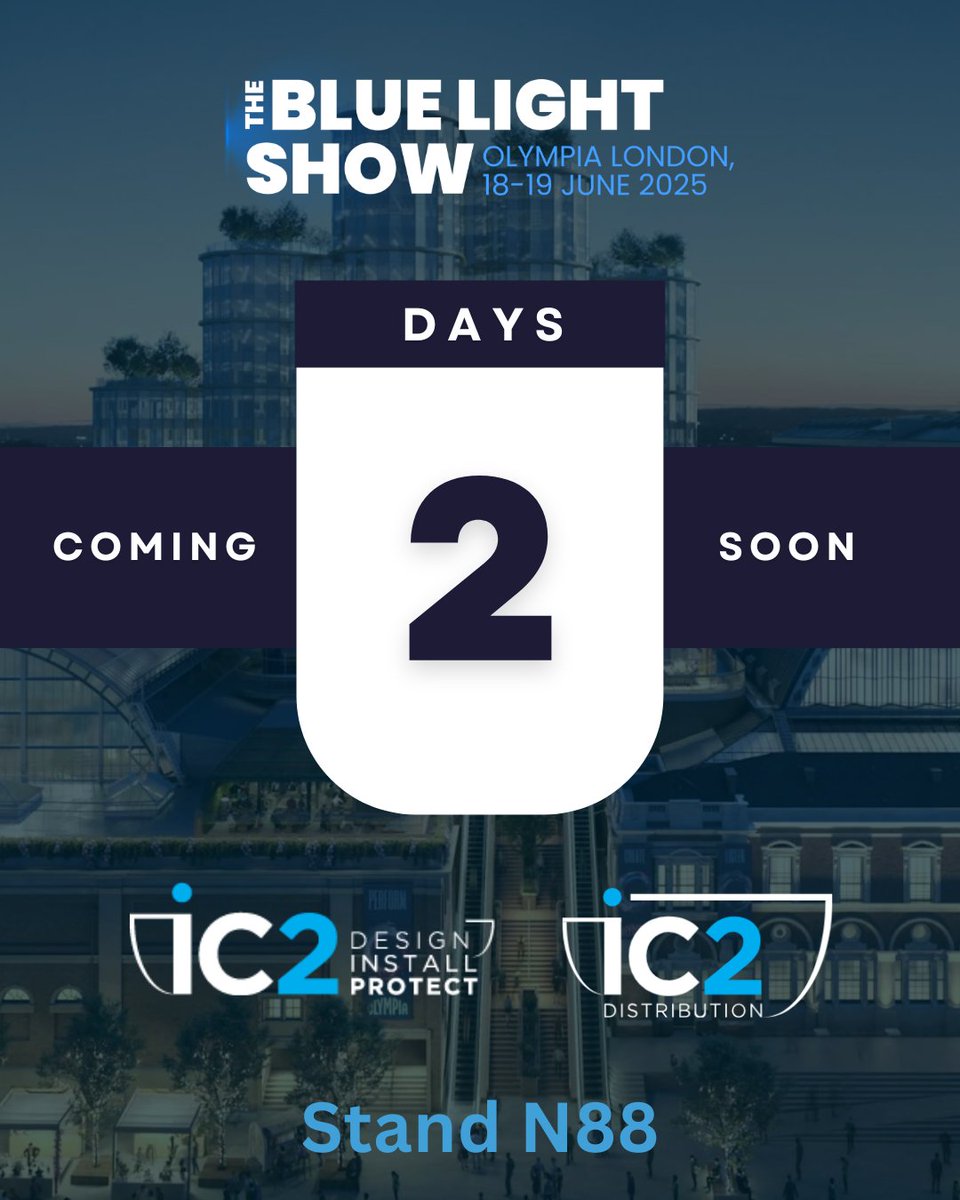Our final preparations our underway!

We look forward to seeing all of this hard work pay off.

#BlueLightShow #BlueLightShow2025 #OlympiaLondon #iC2CCTV #iC2Distribution