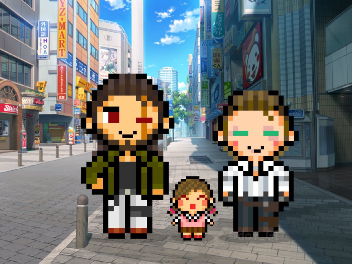 chibi__GI's tweet photo. 👞「今日は髪型がオシャレさんだな」
🎀「イグニスパパがかわいくしてくれたのー！」
🍴「モデルが良いと仕上がりも最高だな♬」 https://t.co/D0cNxejh4M