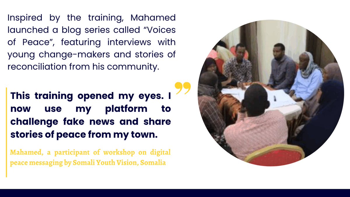 🌐 Starting today, we bring you #stories that matter.

Stories of #resilience.

Stories of #hope.

Stories of #transformation.

Across the countries where we work, communities are standing tall against violent extremism and terrorism, and reclaiming their futures with hope and a