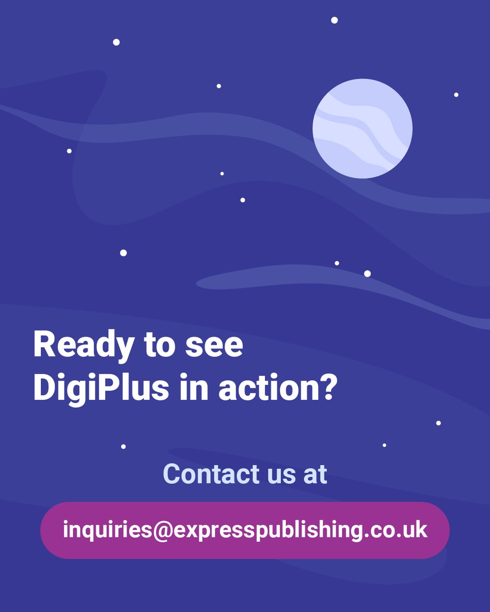 ExpressELT (@expresselt) on Twitter photo 🔍Think DigiPlus is just for students? Think again!
Ready to see DigiPlus in action?
📩 inquiries@expresspublishing.co.uk
📋 fill out the form forms.gle/wfrLtp3KWhKoW9…
#DigiPlus #EdTech #AdaptiveLearning #AIinEducation #StudentProgress #PersonalisedEducation #ExpressPublishing 🔍Think DigiPlus is just for students? Think again!
Ready to see DigiPlus in action?
📩 inquiries@expresspublishing.co.uk
📋 fill out the form forms.gle/wfrLtp3KWhKoW9…
#DigiPlus #EdTech #AdaptiveLearning #AIinEducation #StudentProgress #PersonalisedEducation #ExpressPublishing