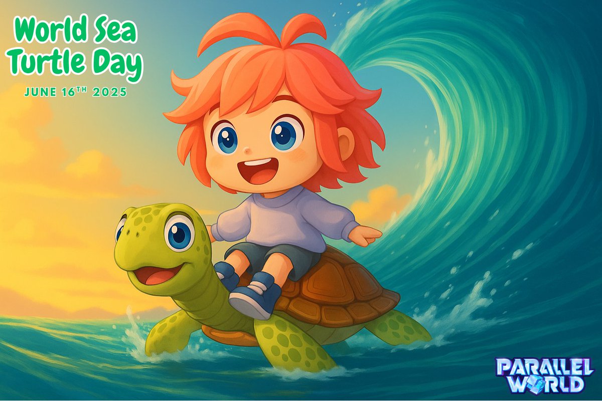 🐢 *June 16 – World Sea Turtle Day* (Celebrations Sharing starts)
*Eva followed a sea turtle today… at a very slow pace. 🐢🌊*
Join today’s Arthur Leni stream and show some spirit in Discord to earn bonus tickets!
💬 Earn Holiday Tickets with your story.
shorturl.at/iG5rH
