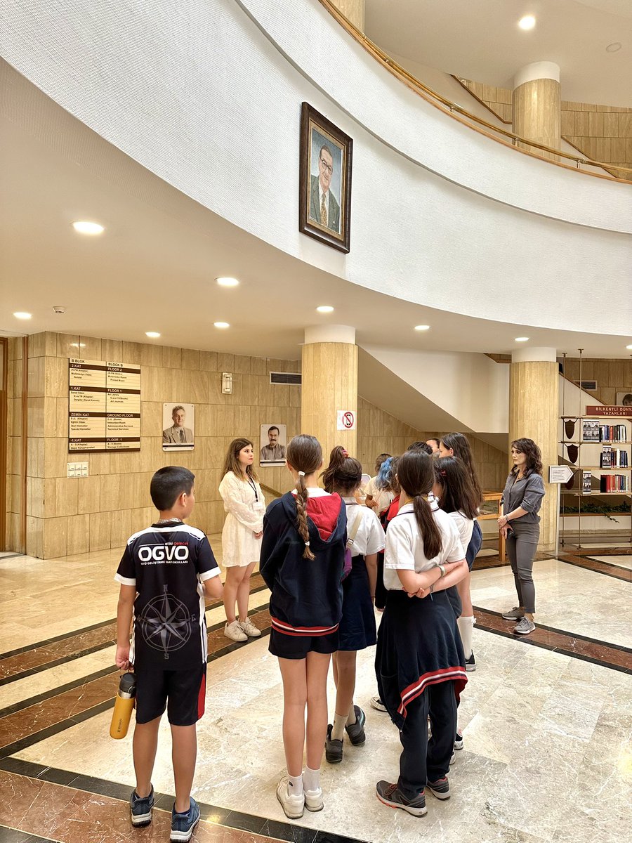 librarybilkent's tweet image. 📚 Today, we had the pleasure of welcoming students from METU College to our library!
🌟 We introduced our library collections during their visit and conducted an enjoyable library tour. We thank our young visitors for their interest in our library! 

#BilkentLibrary #MetuCollege