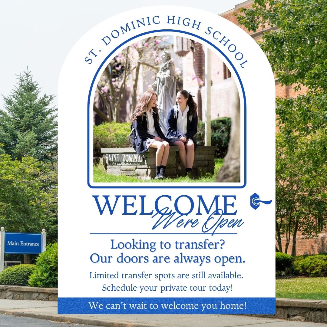 St. Dominic High School (@stdomshs) on Twitter photo Interested in joining the St. Dominic Family? Limited spots are still available. Please contact Mr. O'Brien in the Admissions Office at mobrien2@stdoms.org or 516-922-4888 ext. 5315 to schedule your tour today! Interested in joining the St. Dominic Family? Limited spots are still available. Please contact Mr. O'Brien in the Admissions Office at mobrien2@stdoms.org or 516-922-4888 ext. 5315 to schedule your tour today!
