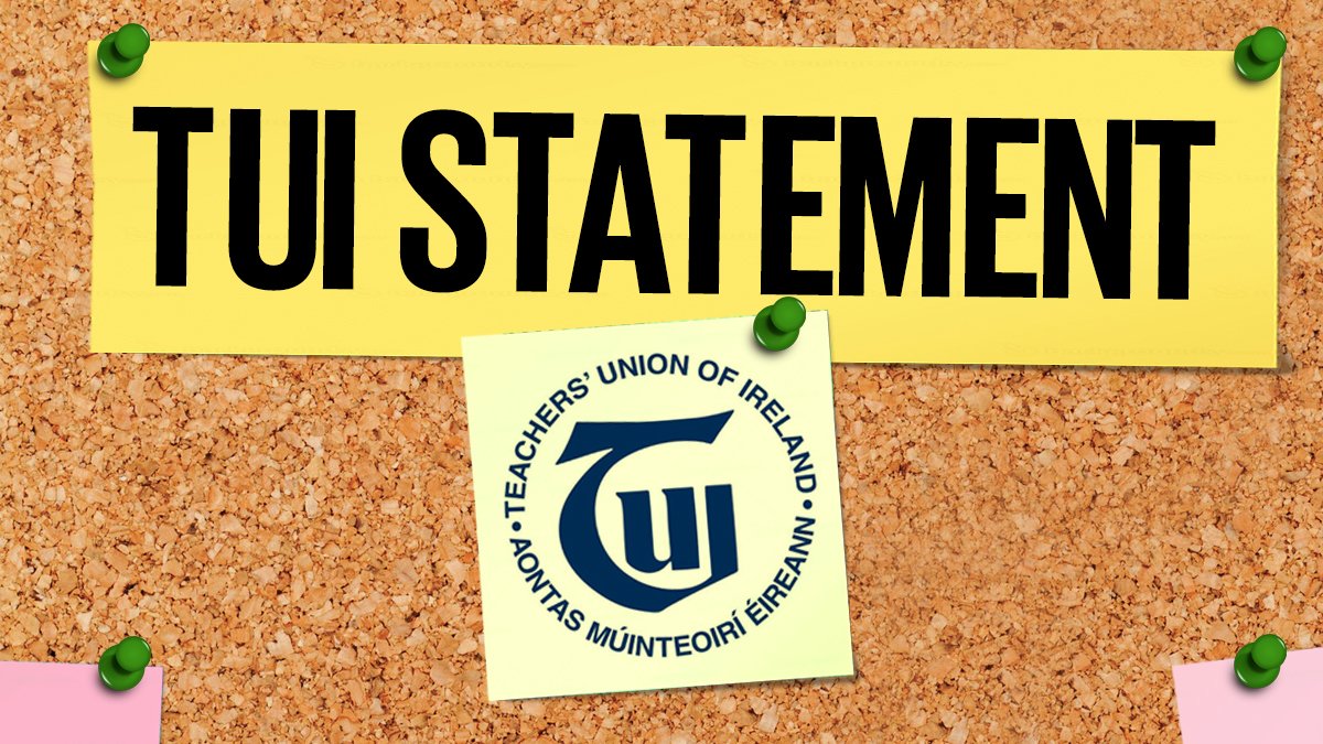 Teachers' Union Ire. (@tuiunion) on Twitter photo TUI to ballot members in Munster Technological University over management’s unilateral decision to reassign grade tinyurl.com/snzepefa TUI to ballot members in Munster Technological University over management’s unilateral decision to reassign grade tinyurl.com/snzepefa
