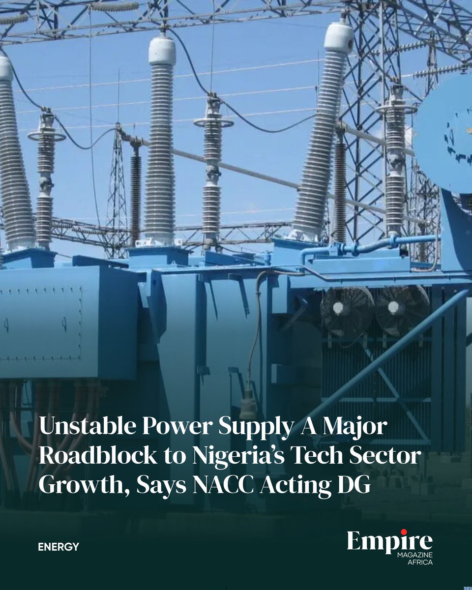 Nigeria’s tech ambitions risk stalling without stable electricity, says Ms. Wofai Samuel, Acting Director-General of the Nigerian-American Chamber of Commerce (NACC). In a recent interview, 
Read more here: empiremagazineafrica.com/2025/06/16/uns…