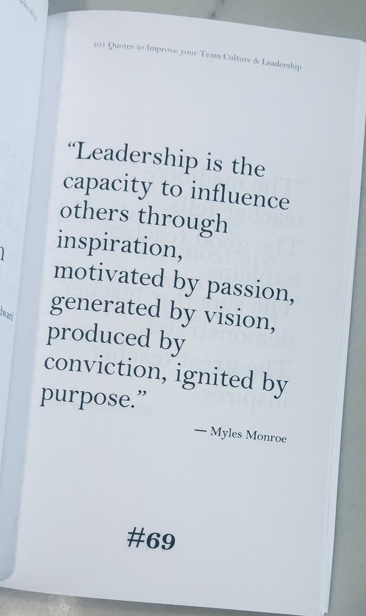 Leadership QOTD: