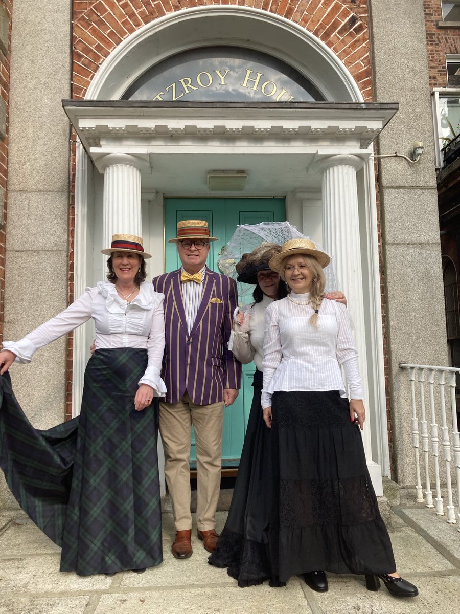 sochanska's tweet image. Today, we celebrate Bloomsday, a tribute to James Joyce and his masterpiece Ulysses. All acrossDublin, fans of literature retrace the steps of Leopold Bloom, don straw hats, read aloud from the novel, and toast to one of the most iconic days in literary history — June 16th, 1904.