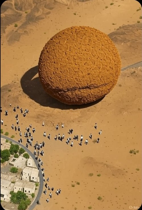 BREAKING: Iran has shot down a giant falafel ball!