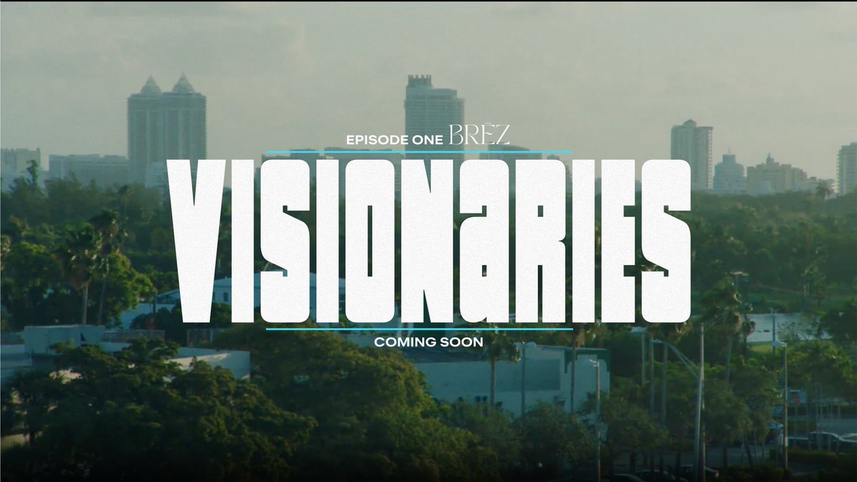 𝘃𝗶𝘀𝗶𝗼𝗻𝗮𝗿𝘆 /ˈvɪʒən(ə)ri/
𝘢𝘥𝘫𝘦𝘤𝘵𝘪𝘷𝘦

𝟭. thinking about or planning the future with imagination or wisdom.

e.g "a visionary leader"

Big things incoming <a href="/drinkbrez/">BRĒZ</a> 📺