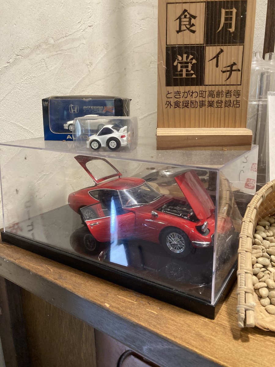 hirobaske616's tweet image. ときがわ町にあるKuma&apos;s Cafe。
車好きの店主さんがやっている古民家カフェ。