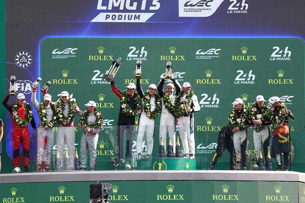 ✍️ FEATURE: Manthey &amp; Porsche Stay Undefeated In LMGT3 Era At La Sarthe

➡️ dailysportscar.com/2025/06/16/man…

#LeMans24 #WEC