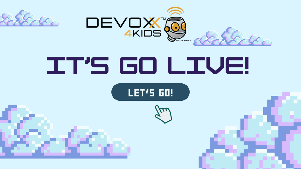 Devoxx4KidsZAF's tweet photo. Happy Youth Day, everyone! 

Our IT Career Day event is live. You can watch it live on our YouTube channel!

https://t.co/hAxGTbC9Gi

#ITCareerDay #YouthDay #Devoxx4KidsSA https://t.co/g9PZoGDe2E