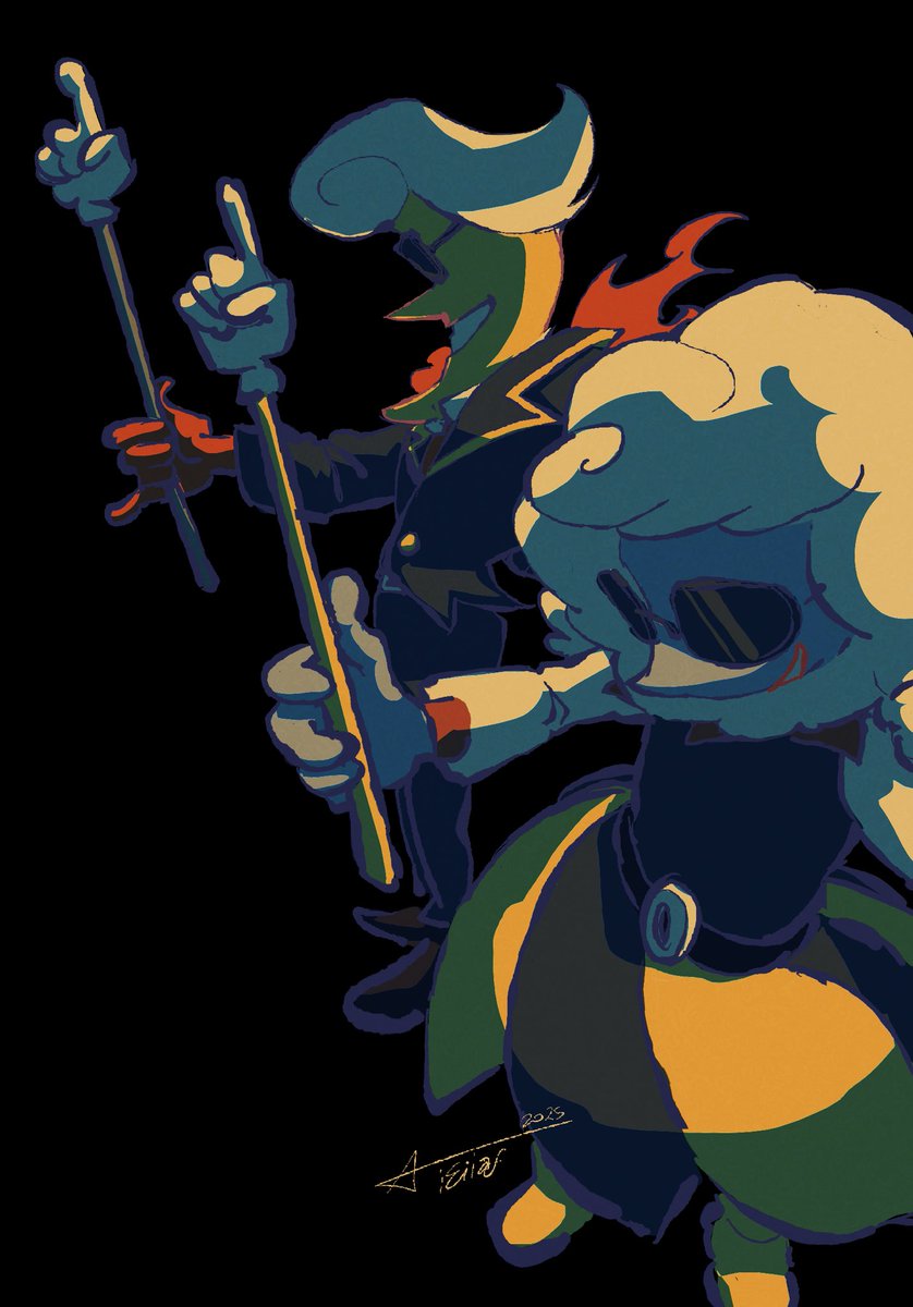 I hadddd to draw them #DELTARUNE #deltarunespoilers