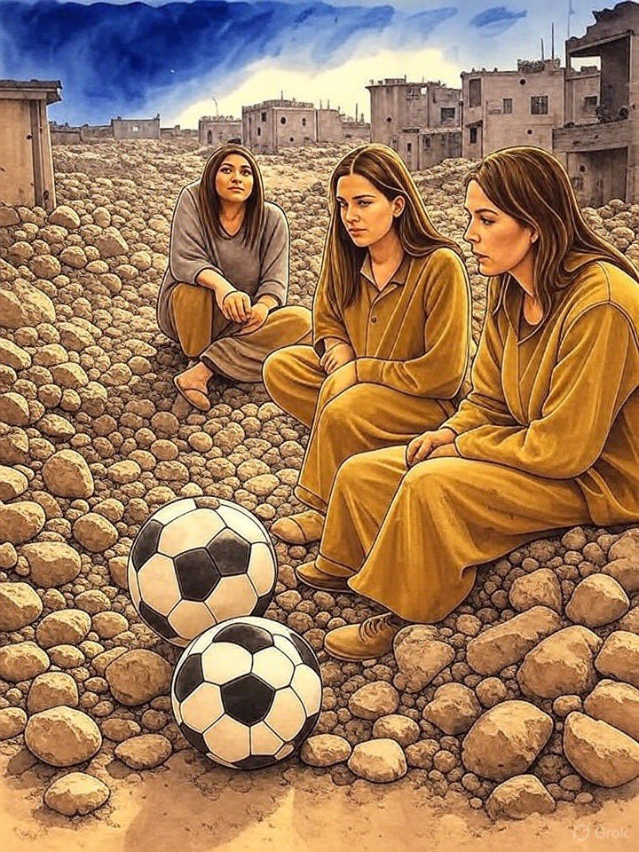 قال لي : لم يعد البعض يرى فرقاً بين الحرب ومباراة كرة القدم.  
الشاشات ومنصات التواصل الاجتماعي تنقل تفاصيل كل ركلة أو ضربة أو هدف. والجمهور ينفعل ويتفاعل. 
وفي هذا العصر الرقمي يتقمص المتابع دور اللاعب والحكم والضحية … إلى آخره. 

في كتاب (كرة القدم … بين الشمس والظل) يروي