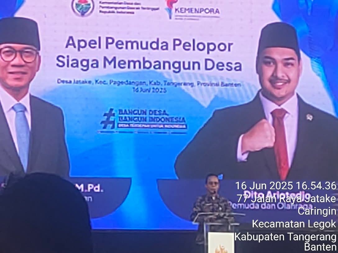 APEL PEMUDA PELOPOR dan Siaga Membangun Desa untuk membangun desa yang lebih baik #ApelPemudaPelopor2025
#KemendesKemenpora
#TPPBersamaMenteriDesa