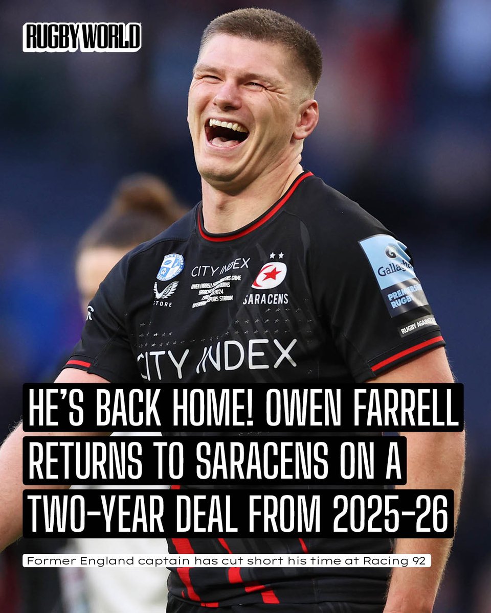 Rugbyworldmag's tweet image. It's official 🤝