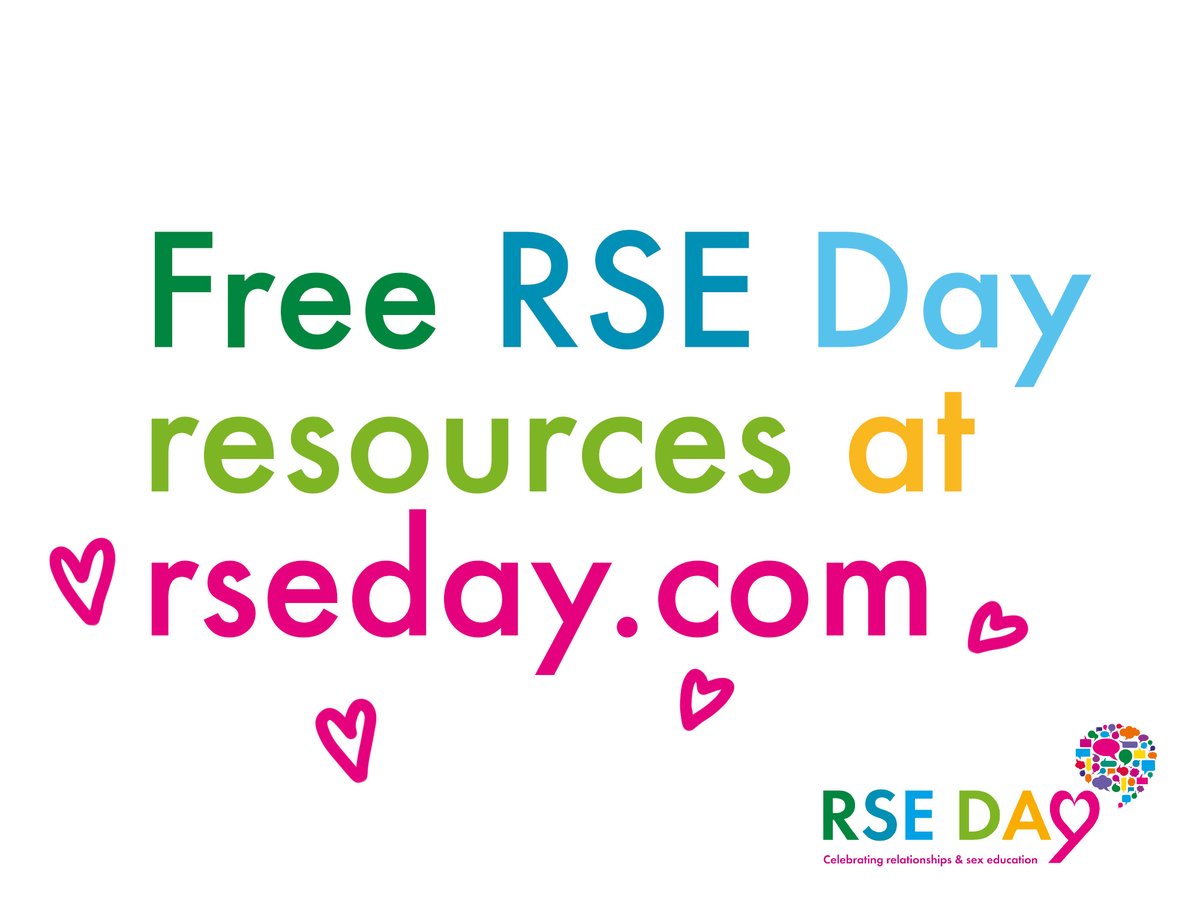 Can you believe RSE day 2025 is next week?! Have you made your plans for the day. If you want some resources for teaching RSE go to our website rse.com to download primary and secondary school resources.   #RSEday