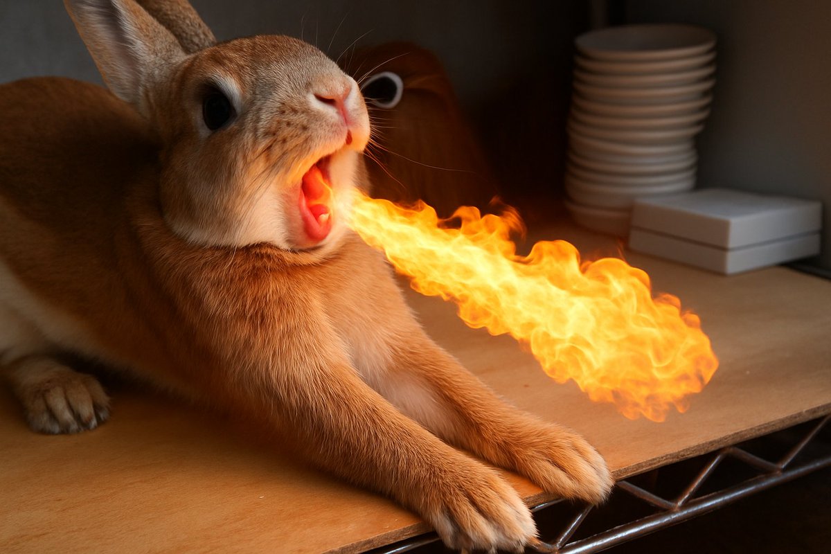 遂に、最強アイテムを手に入れたウサギ。。。