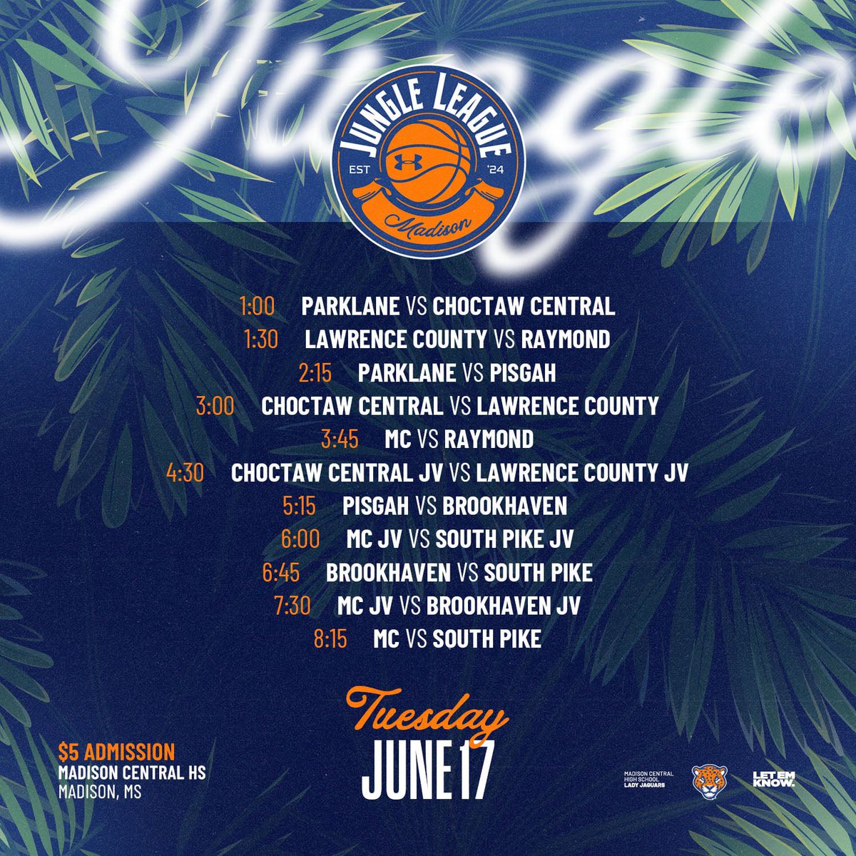 Jungle League week two! #HeardAboutUs #letemKNOW