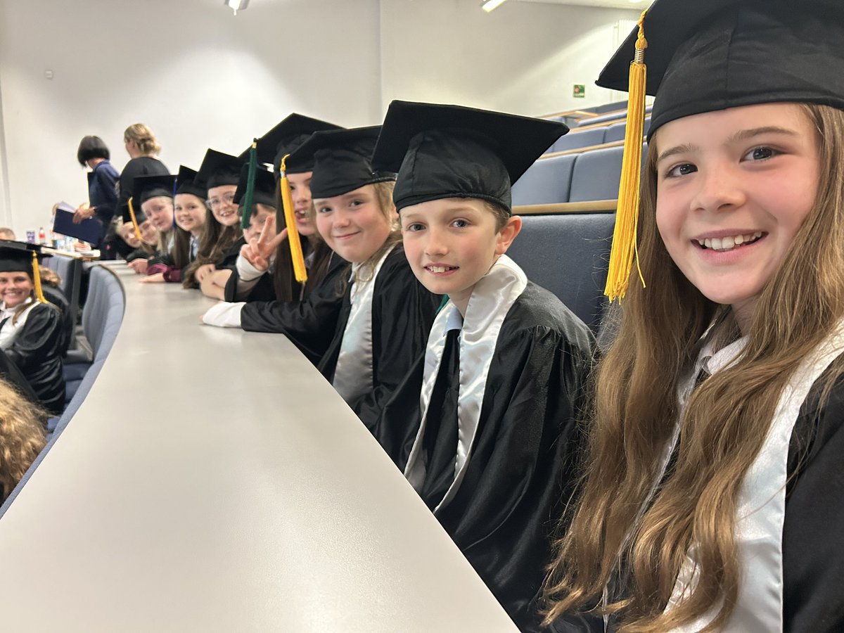 StBellarmine's tweet image. Year 2 and Year 6 have had a great morning at their Children’s University Graduation! @SeftonCU