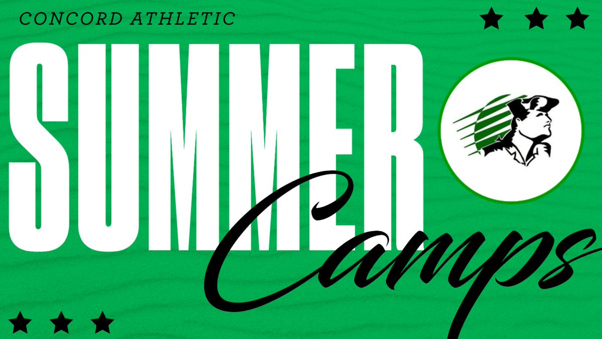 Baseball, Diving, and Cheerleading Kids Camps all begin today!  You can find more information about these and our remaining Kids Camps here:  concordhsathletics.com/2025/05/07/sum…