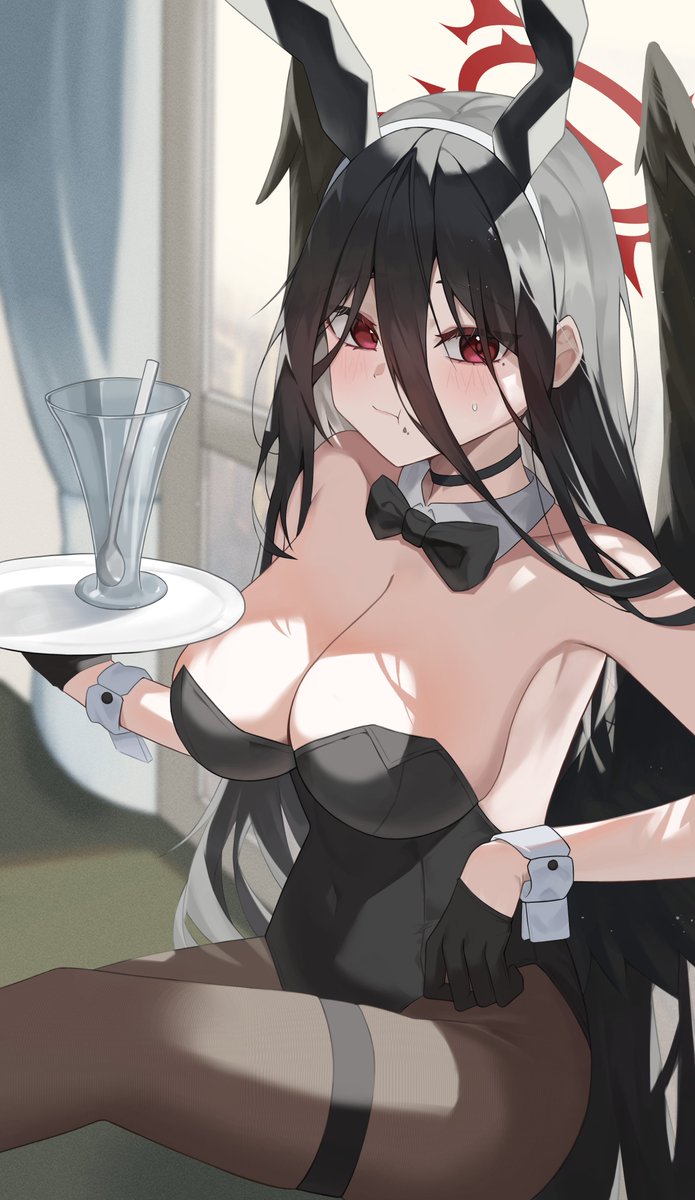 ハスミ バニーガール
#ブルアカ