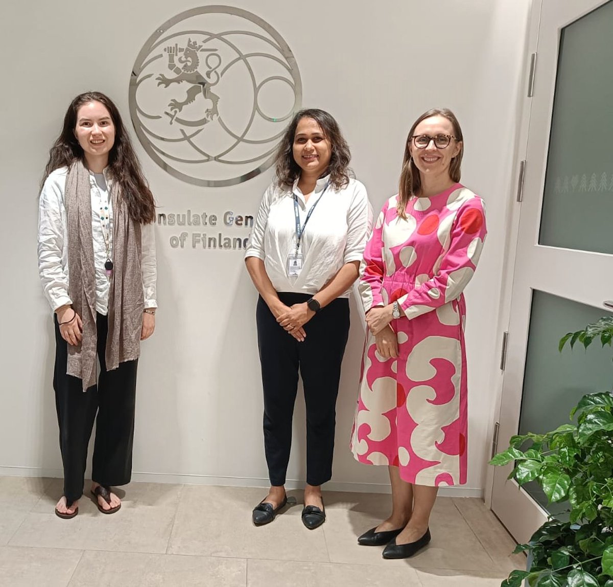 Kubernein Initiative (@kubernein) on Twitter photo Our Co-Founder & Director Ms Priyanka Bhide recently met with Ms Eva Nilsson, Deputy Head of Mission at the new <a href="/FinlandinMumbai/">Consulate General of Finland in Mumbai</a> to present & discuss our work across several initiatives, including climate, sustainability, gender & more. We look forward to continuing this dialogue Our Co-Founder & Director Ms Priyanka Bhide recently met with Ms Eva Nilsson, Deputy Head of Mission at the new <a href="/FinlandinMumbai/">Consulate General of Finland in Mumbai</a> to present & discuss our work across several initiatives, including climate, sustainability, gender & more. We look forward to continuing this dialogue
