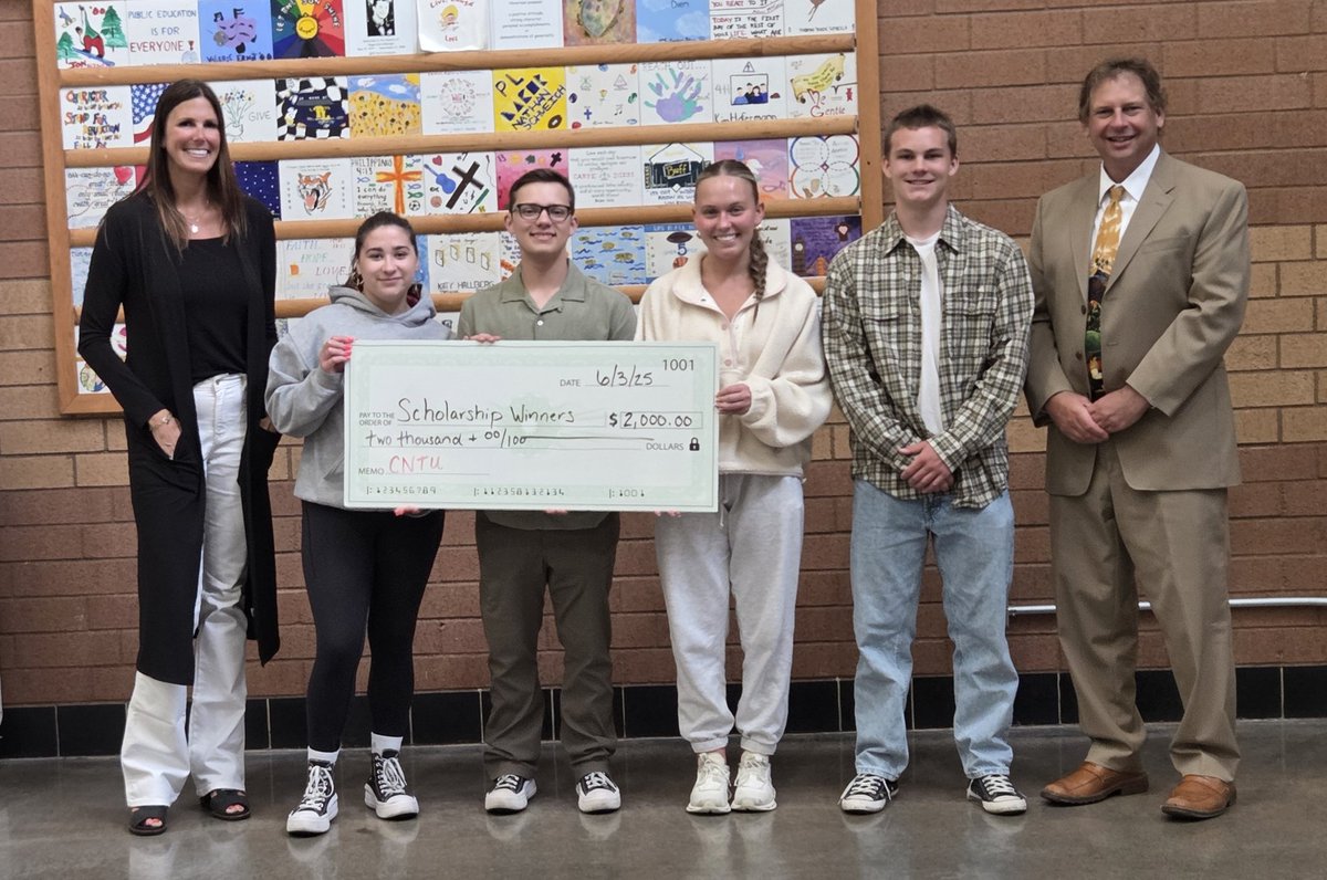 RonHocevar's tweet photo. The SCAO and @CNTU  in partnership with @shakopee_bowl is happy to announce the first recipients of our Scholarship Program. Pictured are Lisa Sitzmann, Emma Marschall, Calvin Capelle, Hannah Helberg, Joseph Schoemer and Ron Hocevar. Not pictured is award winner Jessica McConnel. https://t.co/tvFMjQ4xv2