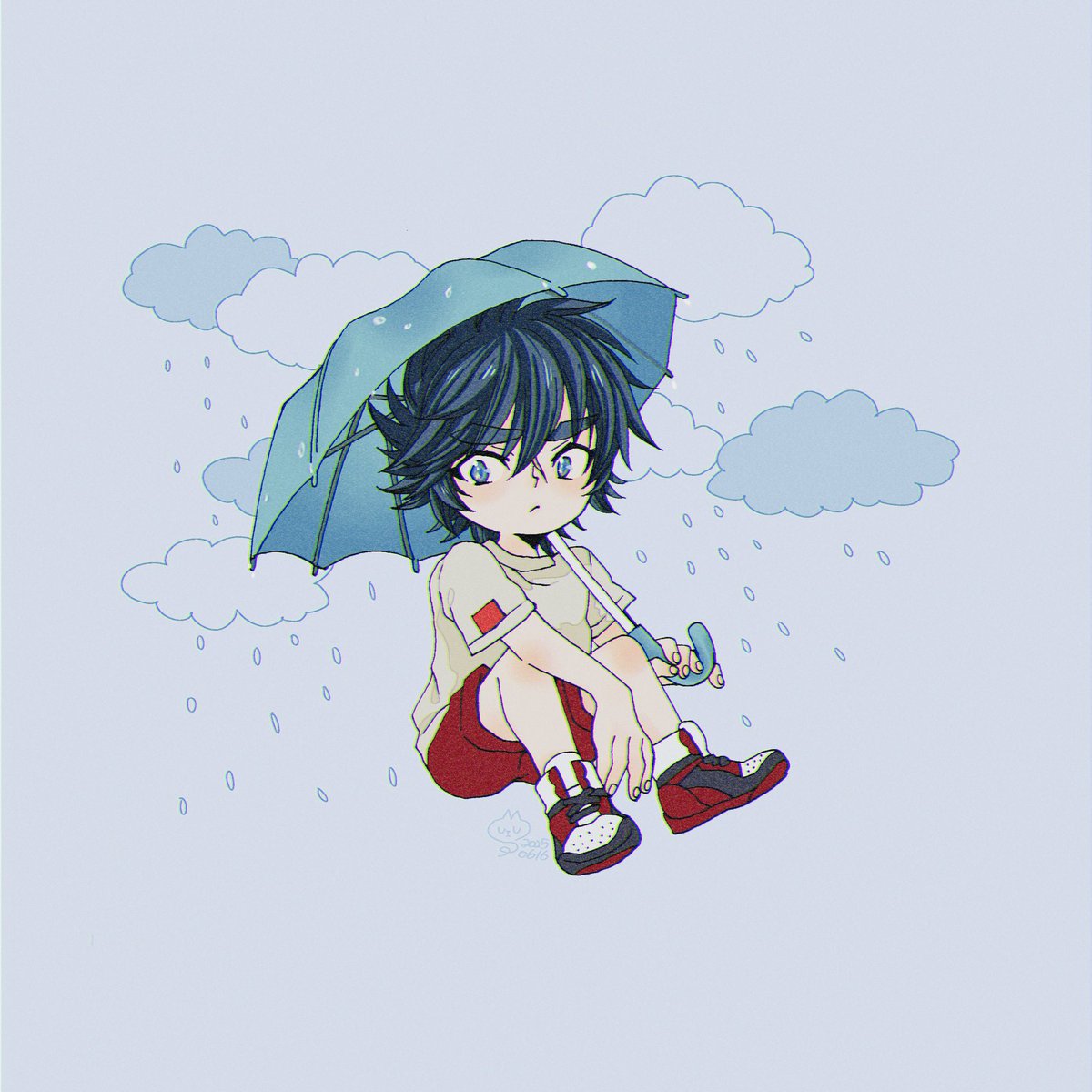 o2o4sp's tweet photo. 梅雨どこ行っちまったんだよ…。
リハビリ一輝兄さん。
リハビリ必要すごて過去絵全部消したい。(  ^▽^  ) https://t.co/aRJqEEftOt