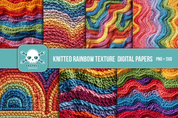 SasyallGraphics's tweet photo. ▶️https://t.co/lNNGnAxkIL

#creativefabrica #rainbow #pridepattern #rainbowpattern #knittedtexture #textures https://t.co/J5dJRBVkFZ