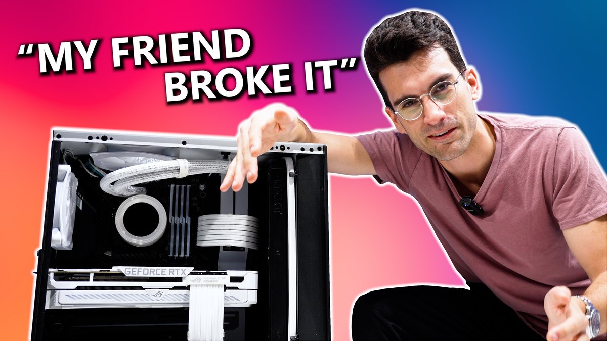 NEW VIDEO! | Fixing a viewer's BROKEN gaming PC? - Fix or Flop S6:E15 - youtu.be/gJkSqdBSNk4