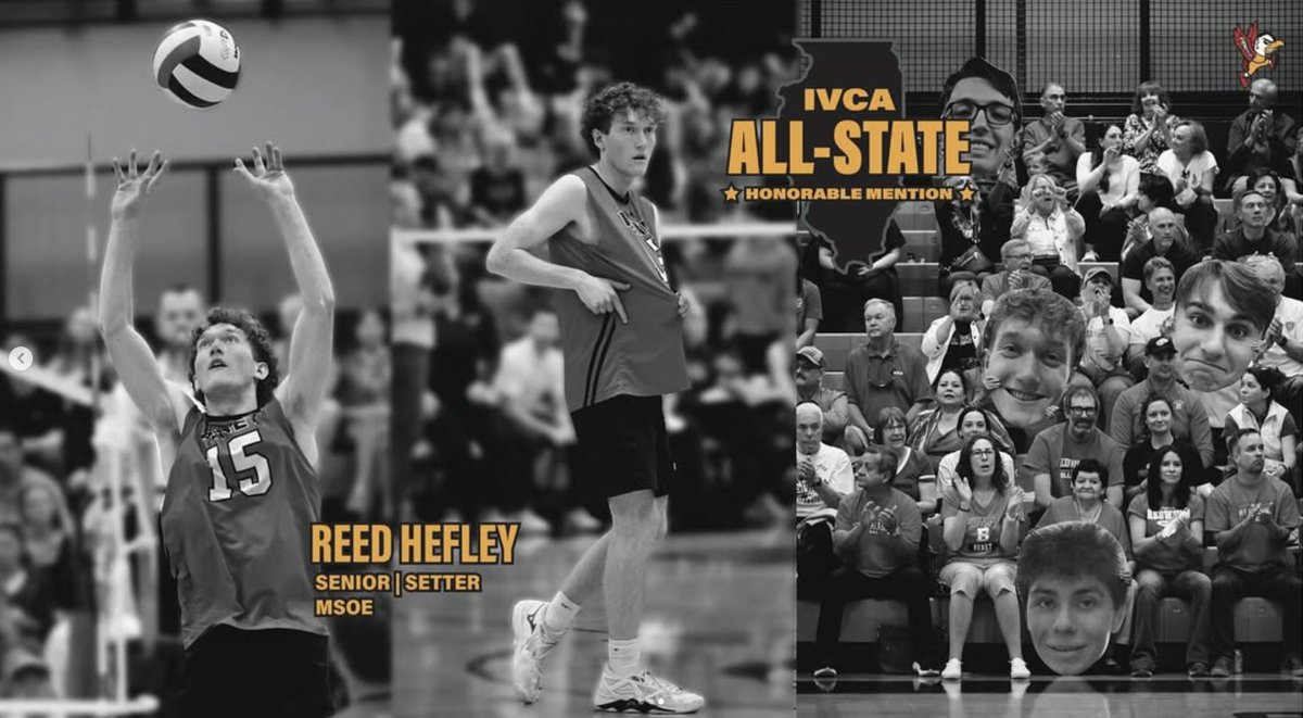 Congratulations to Benet Boys Varsity Volleyball 2025 All-State Team Selections! 🎉🏐

- Aris Maurukas (Second Team)
- Jacob Olejnik (Third Team)
- Reed Hefley (Honorable Mention)