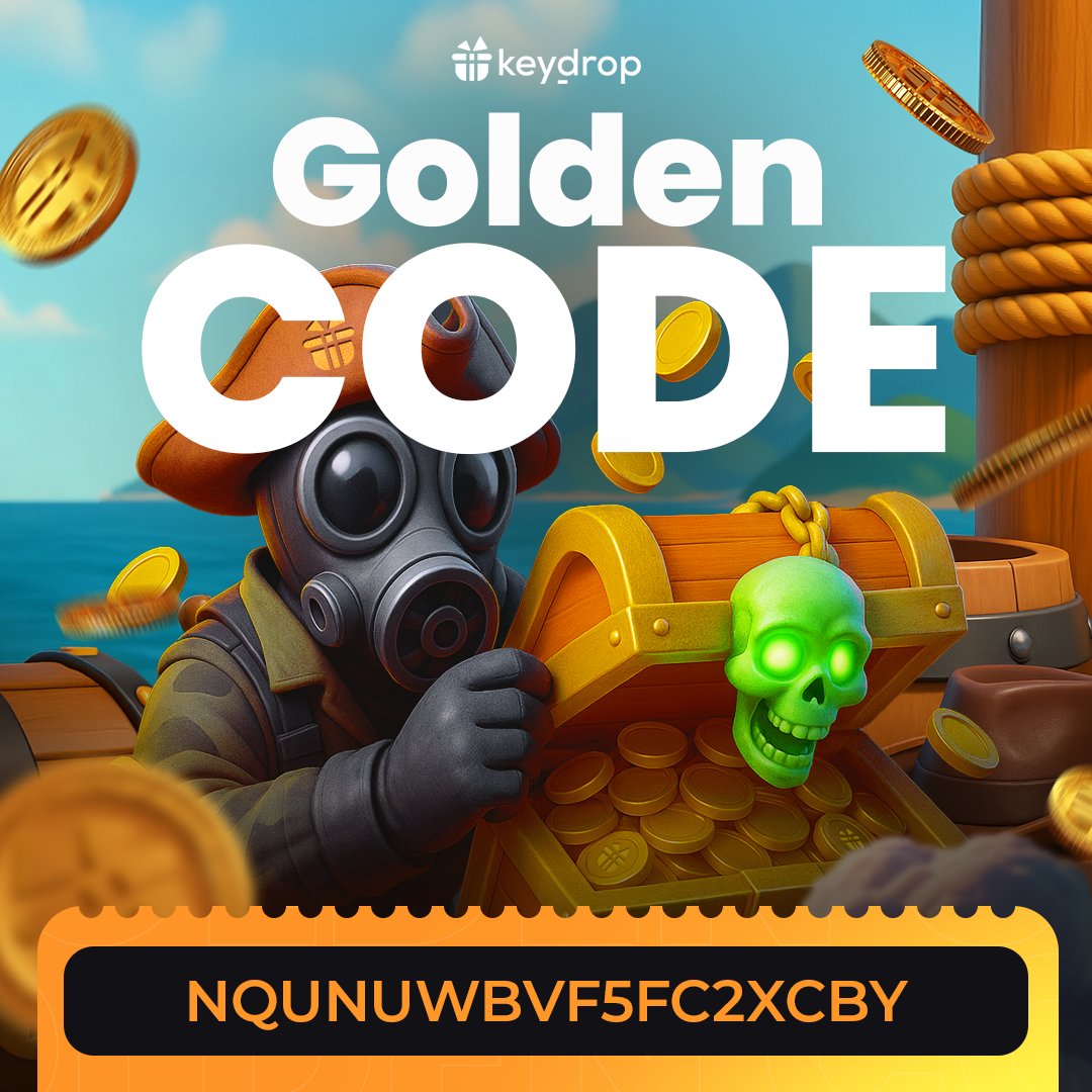 keydropcom's tweet photo. 🔥 GOLDEN CODE 🔥

Limited Uses – Open Gold Area Cases &amp; Join the Skin Rush for FREE!
Claim gold in "USE CODE" tab! 📥

💰 Get FREE $0,50 and +20% Deposit Bonus! Join $15,000 Giveaway ➡️ https://t.co/zAUhDqVIMX https://t.co/C19vGrAfDy