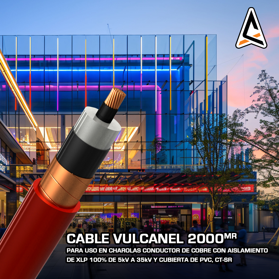 El Cable Vulcanel 2000 es ideal para tus proyectos pues se instala fácilmente en charolas para abastecer de energía los circuitos de distribución en media tensión.
#Condumex #ConduceMiEnergía #Cables