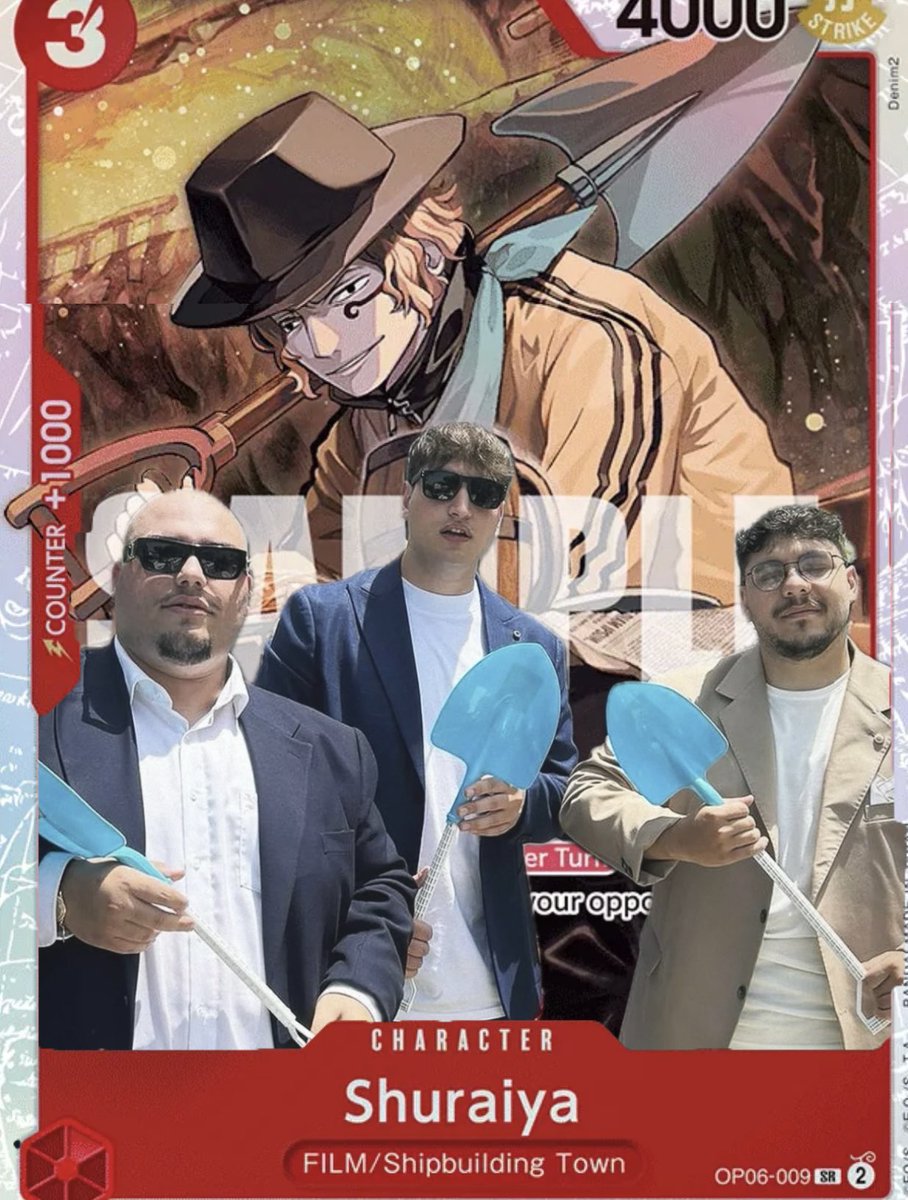 The crew is now complete🔥

“ Assafà “ 

#op #optcg #onepieceTCG #ONEPIECE