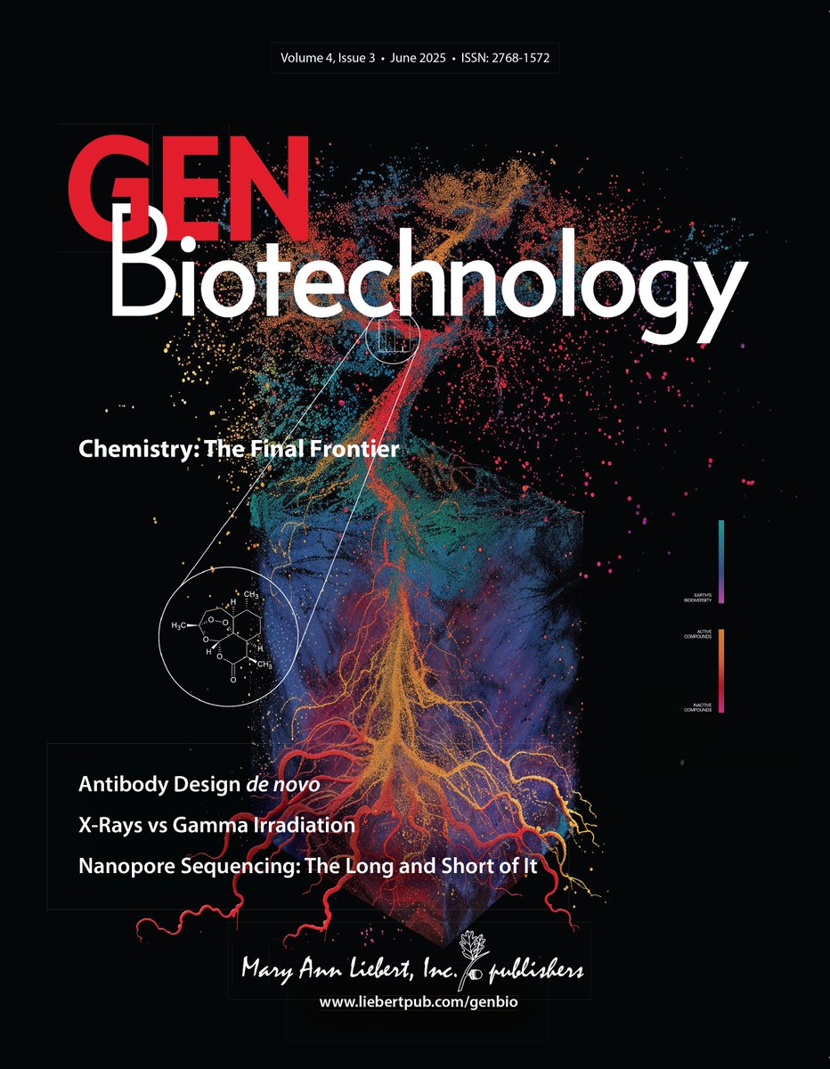 lifeschemistry's tweet image. On the cover… The Great Unknown: Chemistry’s Untapped Frontier in Understanding Life
Behind every groundbreaking biological discovery lies a hidden chemical dance—millions of unseen reactions occurring every second. Our research published in @GENBiotechJrnl spotlights…