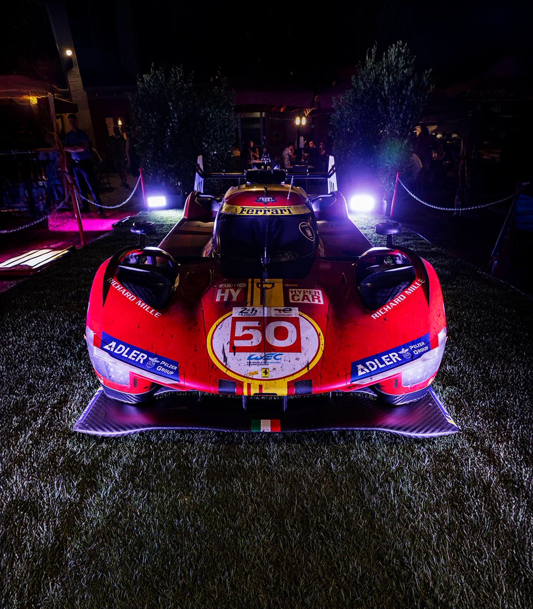 MuseiFerrari's tweet photo. What a magic Notte Rossa in #Maranello with our #Ferrari499P and #FerrariF40 ✨
#MuseiFerrari #NotteRossa https://t.co/sXOmZ58R8Z