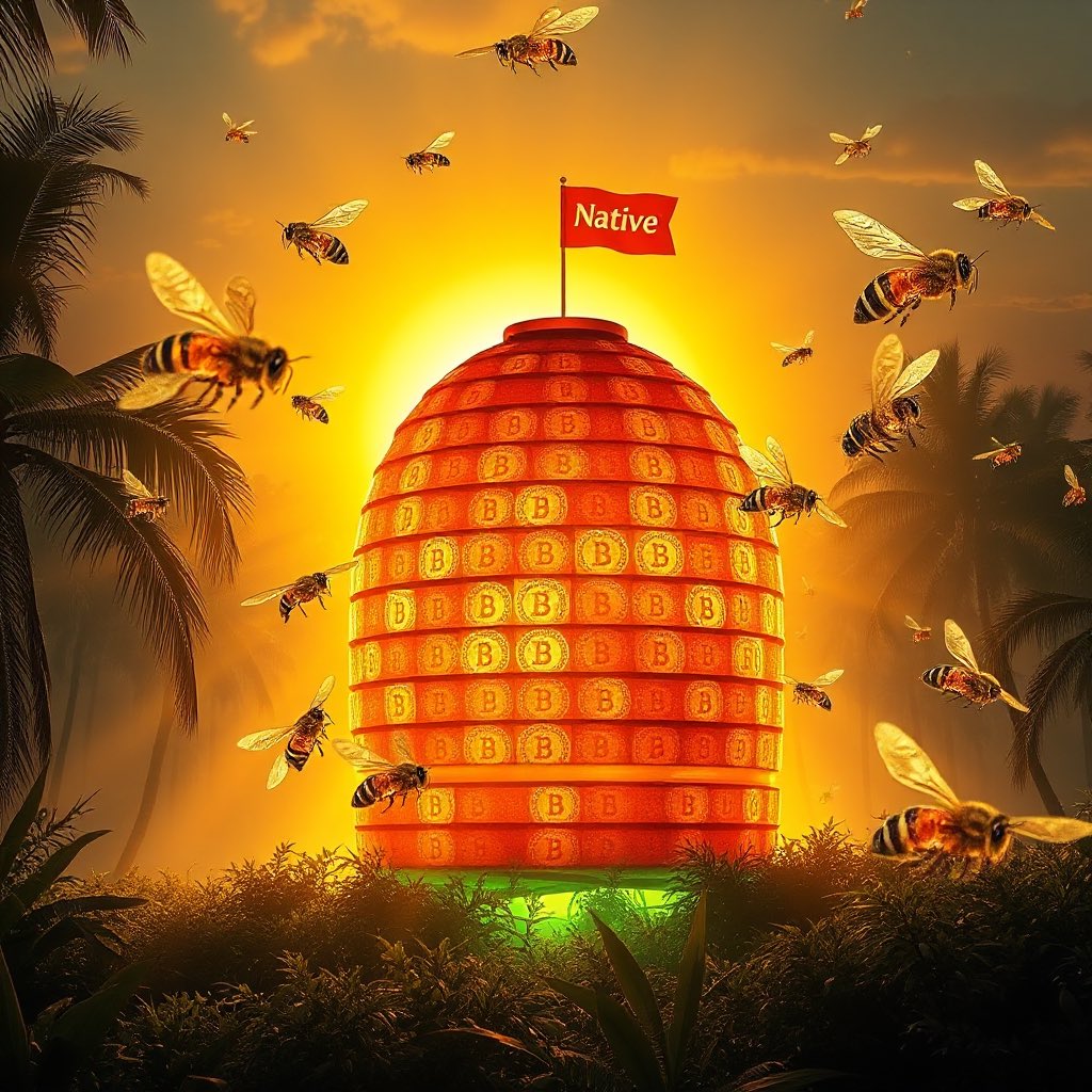 SmileOfAlexandr's tweet photo. Bees are highly appreciated and praised in cultures all over the world.
Beehives are associated with friendly teams, where each unit clearly knows his place and contributes his share of work to the common cause.
Join the hive
@goNativeCC #Native_Competition #SUI #BTC #Native https://t.co/ra5lqaTv1Z