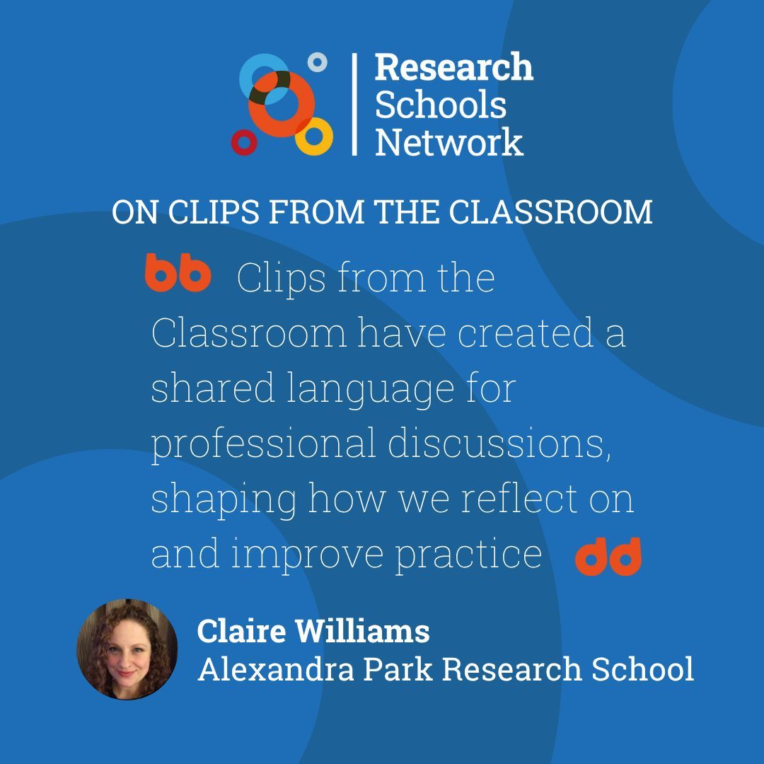 Blackpool Research School (@blackpoolrs) on Twitter photo 🎥 NEW videos just launched!
<a href="/rs_network/">Research Schools Network</a> has added 22 more real-world examples to its #ClipsFromTheClassroom collection - designed to support professional development and boost evidence-informed practice.
Explore the latest clips 👉 buff.ly/gbfR4c8 🎥 NEW videos just launched!
<a href="/rs_network/">Research Schools Network</a> has added 22 more real-world examples to its #ClipsFromTheClassroom collection - designed to support professional development and boost evidence-informed practice.
Explore the latest clips 👉 buff.ly/gbfR4c8