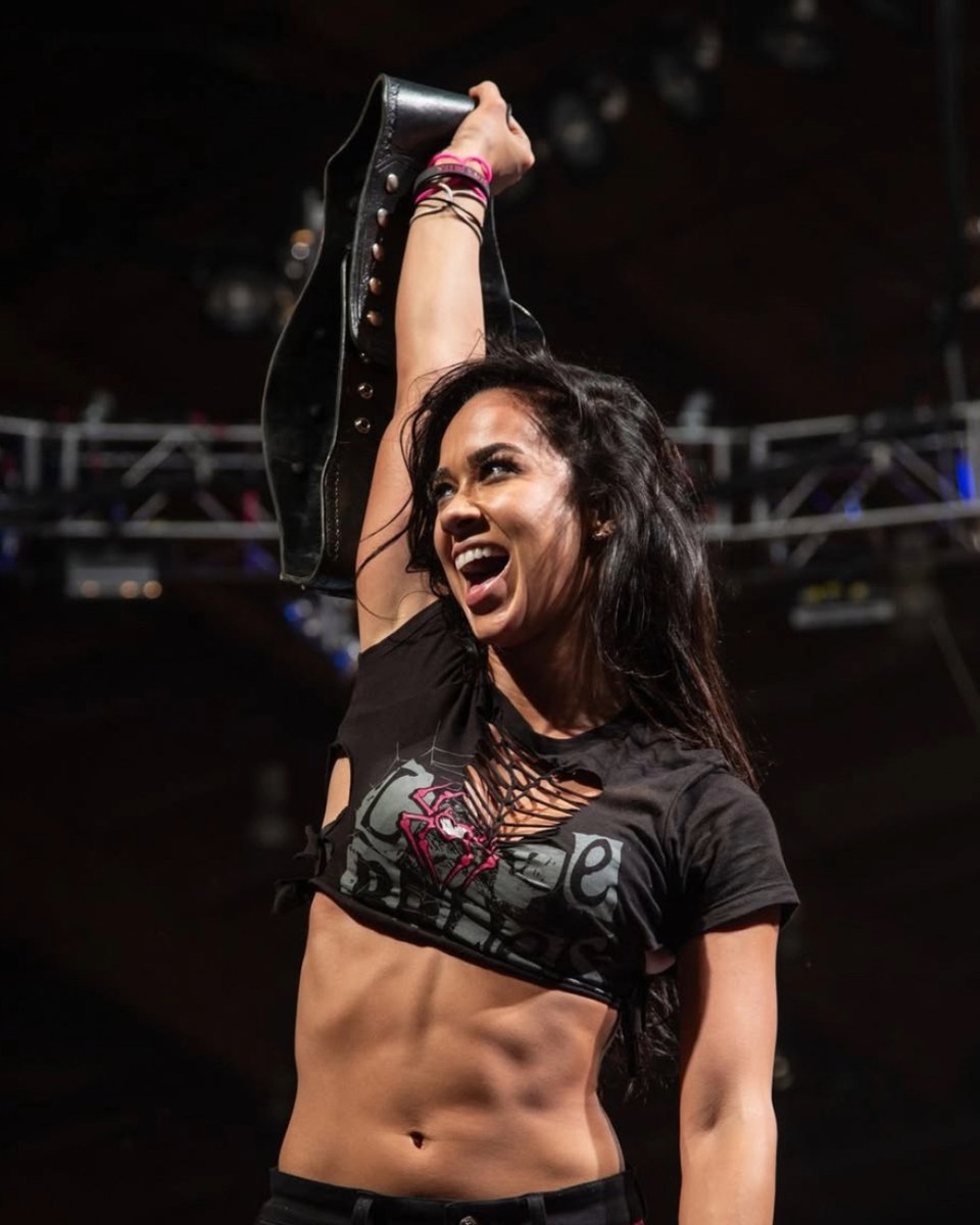 AJ Lee won her first WWE title 12 years ago today 🏆
