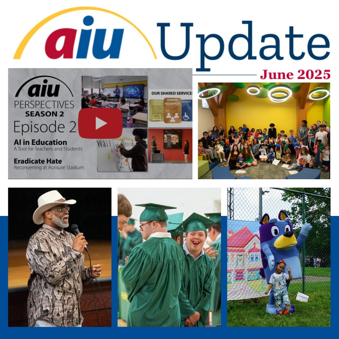 AlleghenyIU's tweet image. Check out the latest AIU Update featuring imaginary monsters, Artificial Intelligence in education, awards of excellence, and more. loom.ly/nO6MvQY