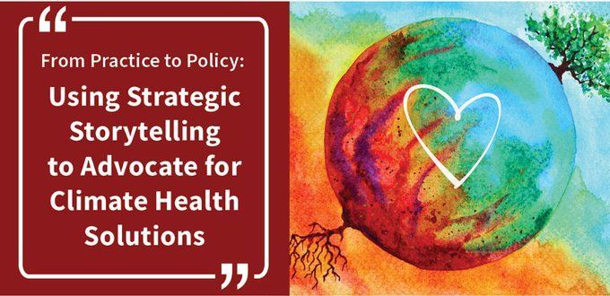 Health professionals: Ready to speak out on climate? 🌍 Join Stanford, Climate Health Now &amp; People Power Health this fall to learn how to use strategic storytelling to inspire change. #MedEd #ClimateHealth

Virtual program begins Sep 10th. 

Register: stanford.cloud-cme.com/course/courseo…
