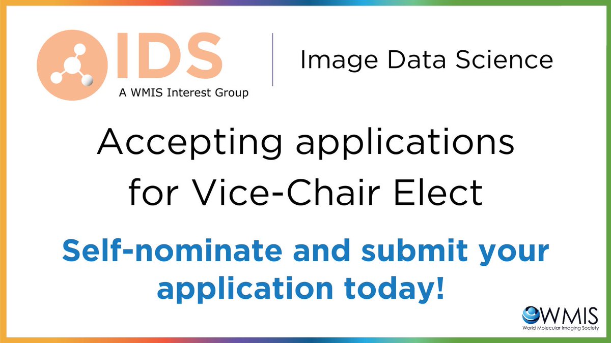 WMIS WMIC (@wmiswmic) on Twitter photo Now accepting applications for IDS Vice-Chair Elect! The selected candidate will step into VCE at #WMIC2025 and transition to Chair at WMIC 2026.
📅 Apply by: July 15, 2025
📄 Submit your application: ow.ly/HgxT50Waa5H
🔍 Learn more about IDS:  ow.ly/xm5W50Waa5G Now accepting applications for IDS Vice-Chair Elect! The selected candidate will step into VCE at #WMIC2025 and transition to Chair at WMIC 2026.
📅 Apply by: July 15, 2025
📄 Submit your application: ow.ly/HgxT50Waa5H
🔍 Learn more about IDS:  ow.ly/xm5W50Waa5G