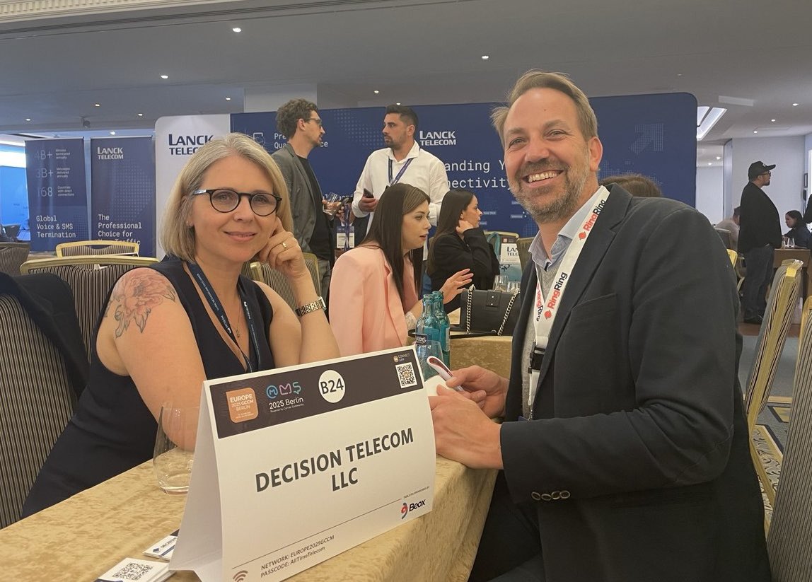 ITDTelecom's tweet image. 📍 GCCM Berlin 2025 – Day 2
Not just the vibes? 🔥 Connections? 🤝

Meet DecisionTelecom at Table B24 (Voice &amp;amp; SMS Hall)!
A2P SMS and Voice experts

Let’s talk messaging, voice &amp;amp; more!

#GCCM #Berlin2025 #A2PSMS #Voice #Telecom